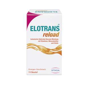 ELOTRANS reload - isotonische Elektrolyt-Glucose-Mischung 15 Beutel