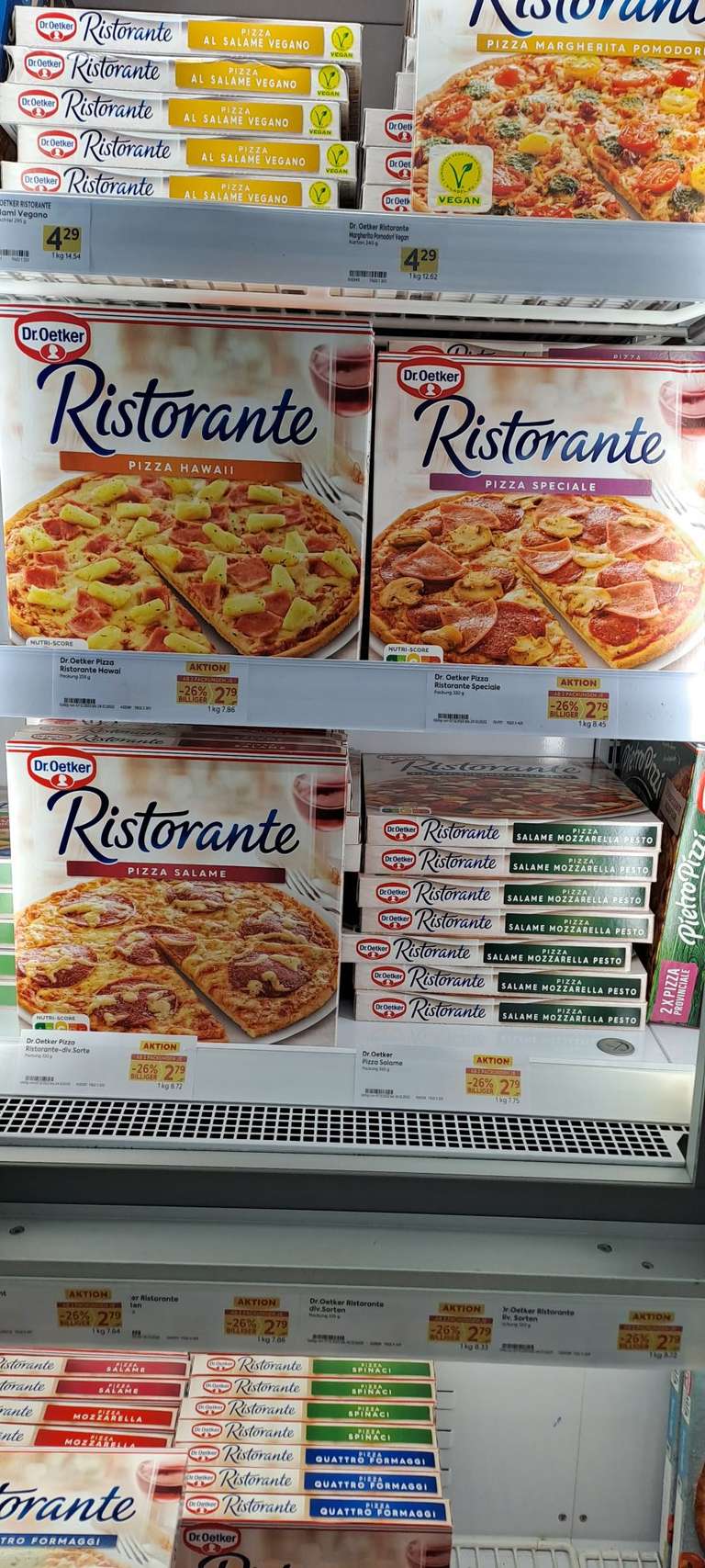 Die Pizzajagd - Dr. Oetker Pizza Ristorante (diverse Sorten) beim Penny (Alternativ auch beim MERKUR oder BILLA)