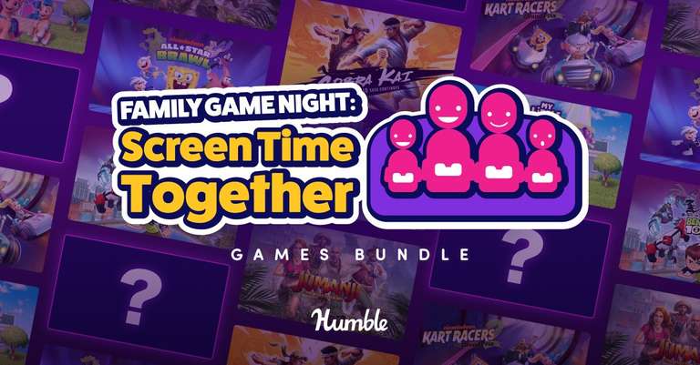 "Humble Shared Screen Time: Family Game Night Bundle" (PC) 10 Games zum gemeinsam Zocken: Ben 10, Paw Patrol, Jumanji, Gigantosaurus , ...