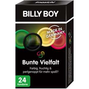 Billy Boy Kondome Mix-Sortiment, 24 Stück, (=23c pro Stück)