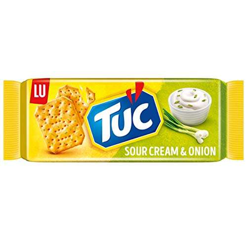 18x 100g TUC Sour Cream & Onion