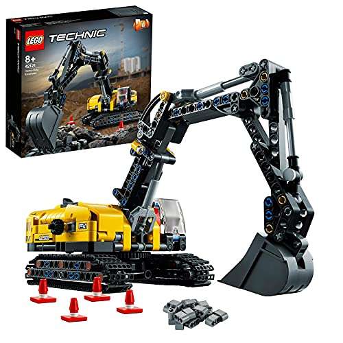 LEGO 42121 Technic Hydraulikbagger - Traktor 2-in-1 Modell Set
