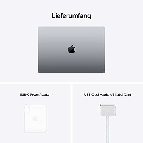 Apple MacBook Pro 16“ (M1 Pro) - 512GB SSD/16GB