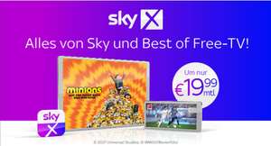 [JÖ-Bonuswelt] Sky X Fiction und Sky X Sport | Fixpreis 2 Jahre | mtl. kündbar