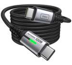 INIU USB C Kabel, 100W [2m] PD3.0 Schnellladekabel USB C auf USB C