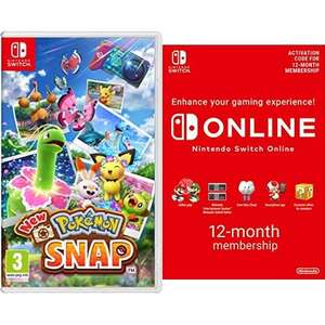 New Pokemon Snap + 12 Monate Switch Online (Nintendo Switch)