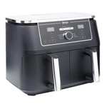 NINJA Heißluftfritteuse Foodi MAX Dual Zone AF400EU 9,5L Gesamtvol.