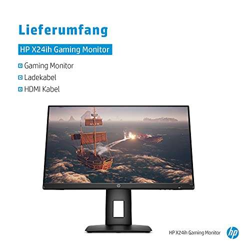 [amazon] HP X24ih Gaming Monitor - 24 Zoll, IPS, FullHD, 144Hz