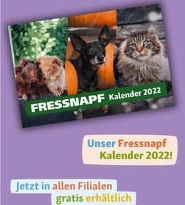 KALENDER 2022 Gratis FRESSNAPF