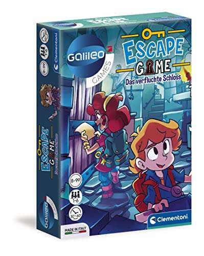 Clementoni 59225 Escape Game – Das verfluchte Schloss