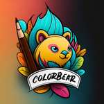 "ColorBear - Kids Coloring Book" (Windows PC) gratis im Google PlayStore - ohne Werbung / ohne InApp-Käufe -