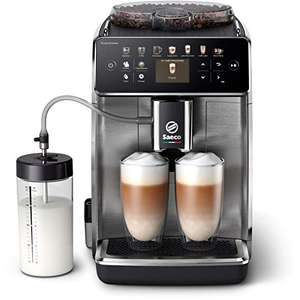 Saeco GranAroma Kaffeevollautomat – 16 Kaffeespezialitäten, Intuitives Farbdisplay, 6 Benutzerprofile, Keramikmahlwerk‎,1.2 Liter