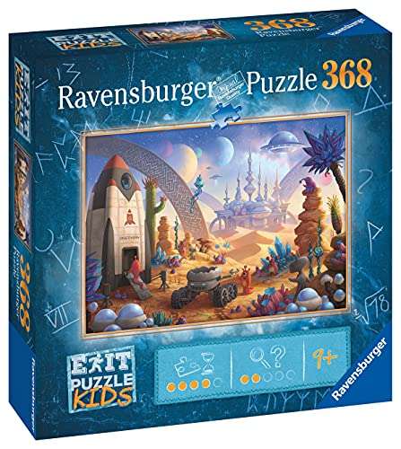 Ravensburger EXIT Puzzle Kids - 13266 Die Weltraummission - 368 Teile (kommt vor Weihnachten)