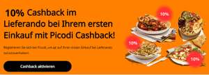 10% (max. 4€) für den ersten Cashback bei Just Eat über Picodi.com