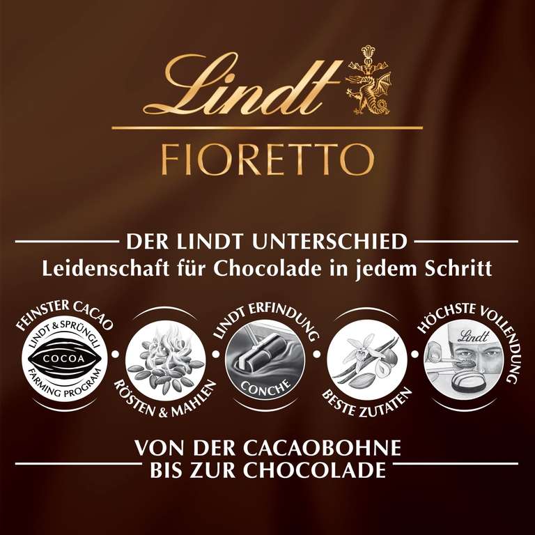 3x 230g Lindt Schokolade - FIORETTO Minis Sharing Box