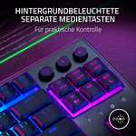 Razer Ornata V3 X - Flache Membran-Tastatur mit Chroma RGB (Lautlose Membran-Switches, Ergonomische Handballenauflage) QWERTZ