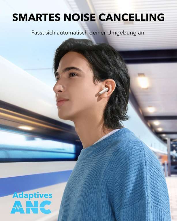 Soundcore P40i by Anker, mit Noise Cancelling, 60h Spielzeit, IPX5, kabelloses Laden, Bluetooth 5.3 [alle Farben]