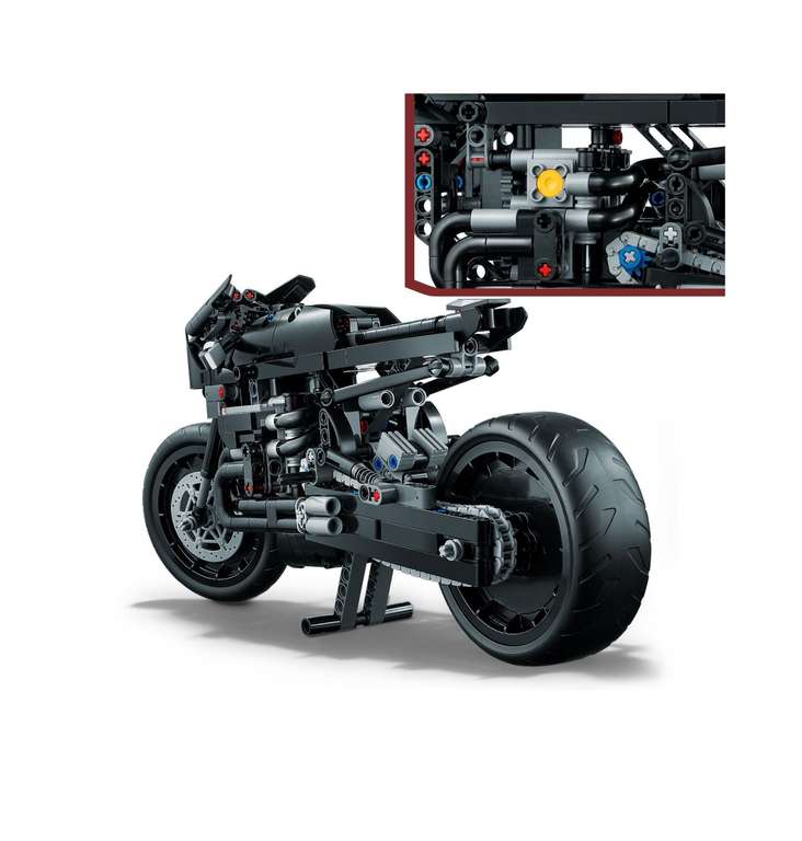 LEGO Technic 42155 THE BATMAN - BATCYCLE Set, Motorrad-Modellbausatz