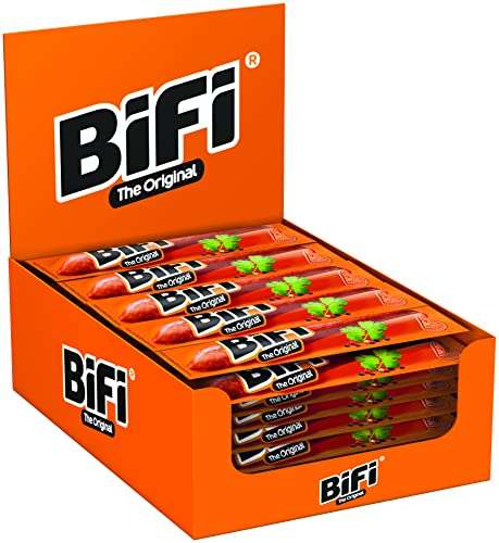Bifi Original – 40er Pack (40 x 22,5 g) – herzhafter Salami Fleischsnack