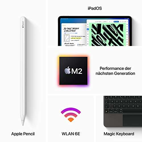 Apple iPad Pro 11" (2022, 2TB, M2 Chip, WiFi, 4.Generation) - neuer Bestpreis