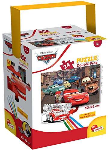 Lisciani giochi 86139 Disney a Tub Mini 24-Cars Puzzle für Kinder