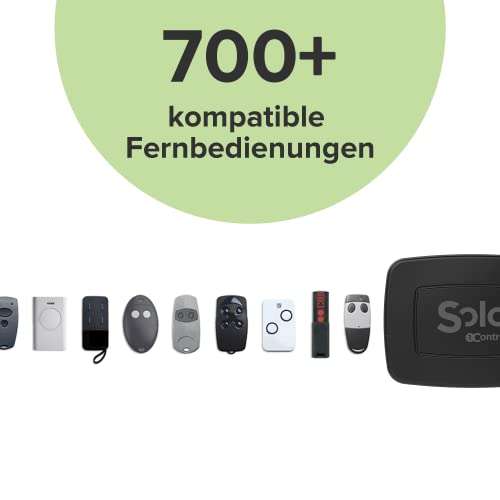 1Control Solo + LINK, Drahtloser Toröffner für Telefon/Smartphone,