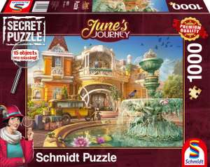 Schmidt Spiele 59973 Junes Journey, Orchideenanwesen, 1000 Teile Puzzle