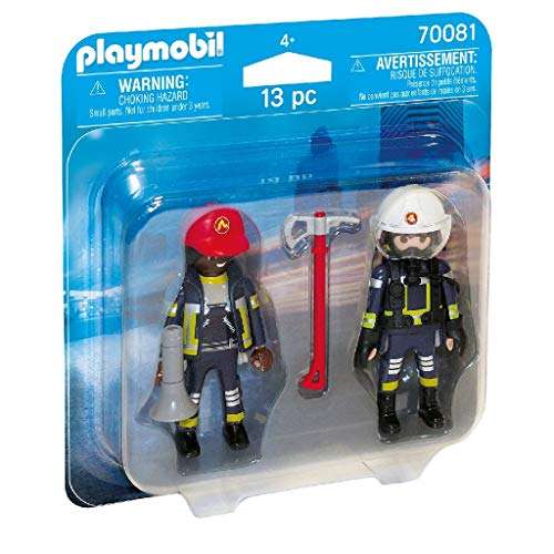 [Amazon prime] PLAYMOBIL Duopack 70081 Feuerwehrmann und Feuerwehrfrau für 3,99€