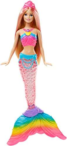 [Amazon prime] Spaß in der Badewanne mit der Meerjungfrau Barbie DHC40 mit Lichteffekt- Dreamtopia Regenbogenlicht für nur 12,70€