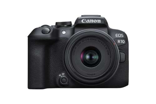 spiegellose Canon EOS R10 + Objektiv (18 - 45 mm)