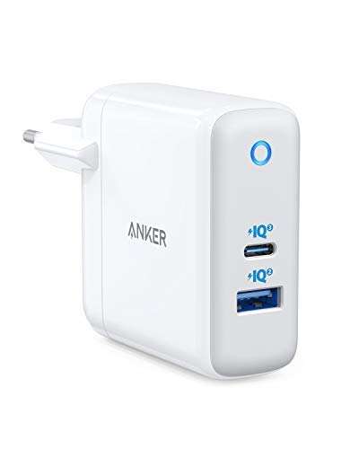 Anker PowerPort+ Atom III Kompaktes 60W PIQ 3.0 & GaN Tech USB-C-Wandladegerät