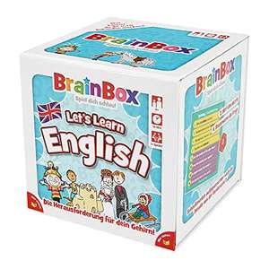 Brain Box Let's Learn English Lernspiel Quizspiel für Kinder ab 8 Jahren