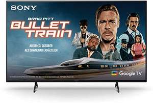 Sony KD-65X80J BRAVIA (65 Zoll) Fernseher (Android TV, LED, 4K Ultra HD (UHD), High Dynamic Range (HDR), Google TV, Smart TV, 2021 Modell)