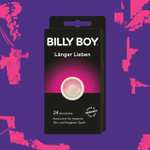 Billy Boy Kondome, 52 mm breit, 24 Stück, Länger Lieben Kondome