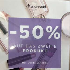 Marionnaud Parfümerie/ -50% auf das zweite günstigste Produkt