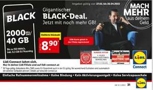 Black Deal Lidl Connect 27.02.-26.04.