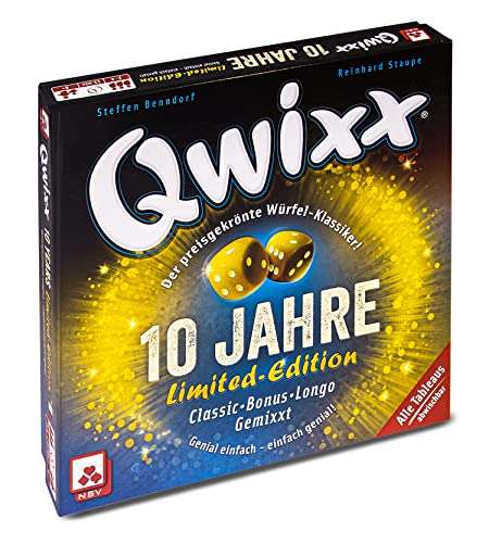 Qwixx 10 Jahre Limitierte Jubiläumsedition