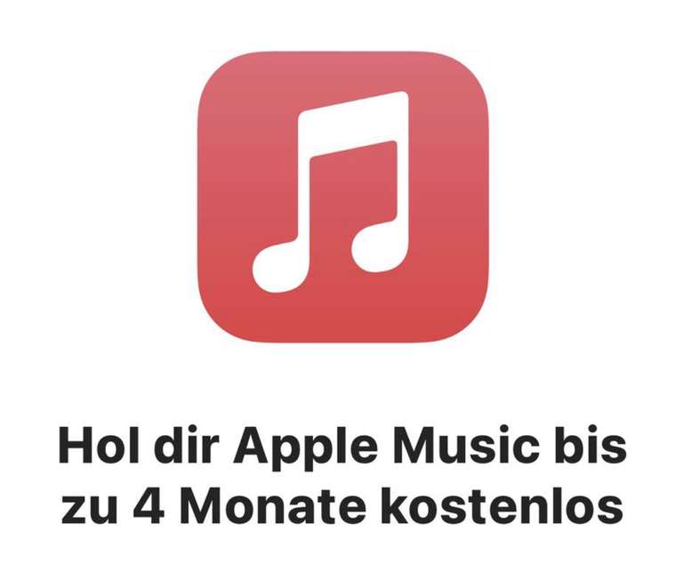 Apple Music: 4 Monate für Neukunden Gratis, 3 für ehemalige Kunden