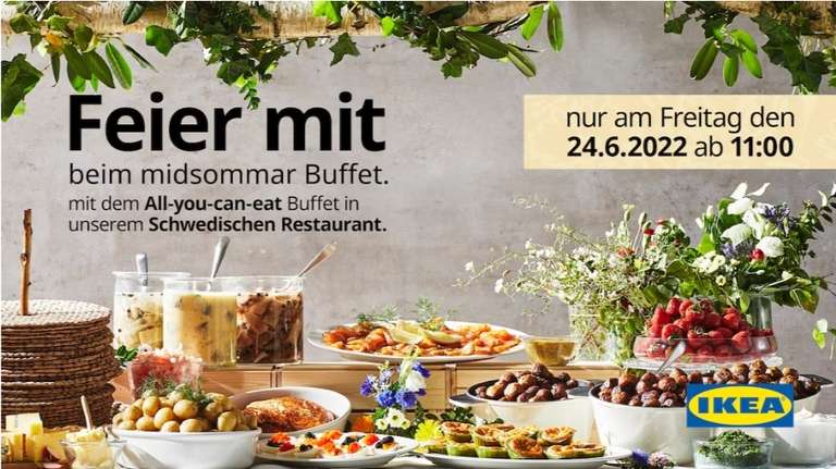 IKEA Midsommar Buffet 8,99€