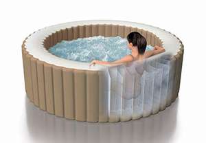 Intex Whirlpool Pure SPA Bubble Massage - Ø 216 cm x 71 cm, für 6 Personen, Fassungsvermögen 1.098 l