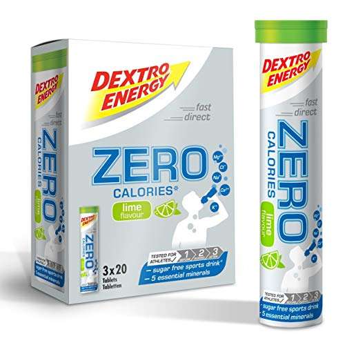Dextro Energy Zero Calories Limette, 246 g