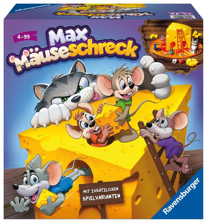 Ravensburger Kinderspiele 24562 - Max Mäuseschreck