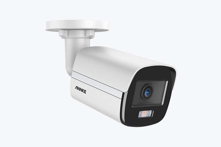 Annke NightChroma NC800 4K PoE Überwachungskamera mit MicroSD Slot, Farbnachtsicht, Mikrofon, Personen & Fahrzeugerkennung