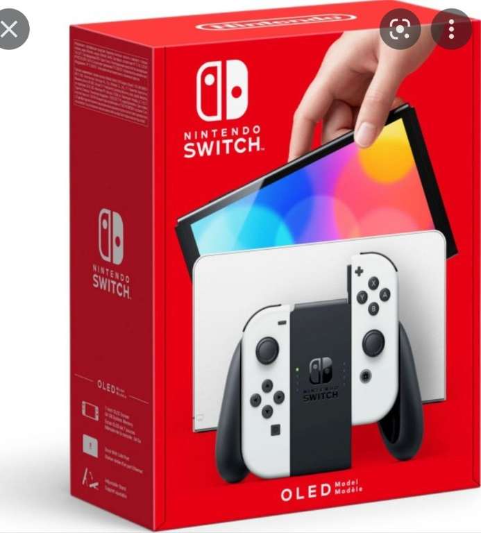 Nintendo Switch OLED in Weiß mit Newsletter Gutschein