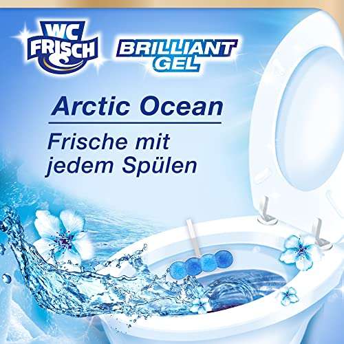 WC Frisch Brilliant Gel Arctic Ocean 11 Stück