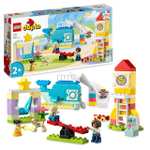 LEGO DUPLO 10991 Traumspielplatz Set, mit Wal- und Raketengerüsten und Figuren