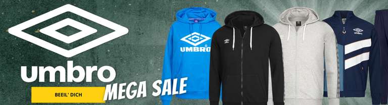 Sportspar: Sale auf viele Produkte der Marke Umbro