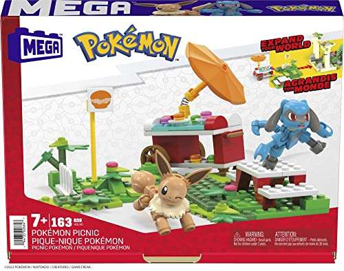 Mega Construx HDL80 - Pokémon Picknick Abenteuer-Bauset, 193 teilig
