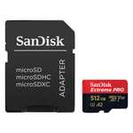 SanDisk Extreme PRO R200/W140 microSDXC 1TB Kit, UHS-I U3, A2, Class 10