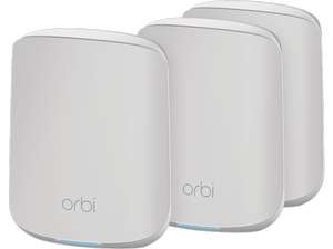 Netgear Orbi Wi-Fi 6, AX1800, RBK353, Router und 2x Satellit Set, 3er-Bundle